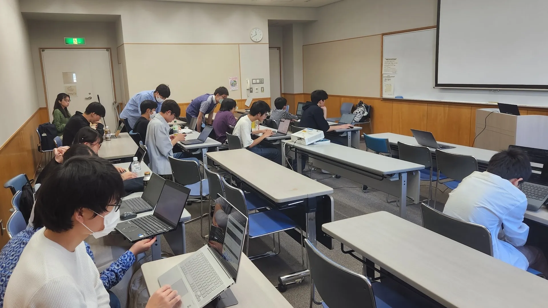 5 月 5 日の午前の様子